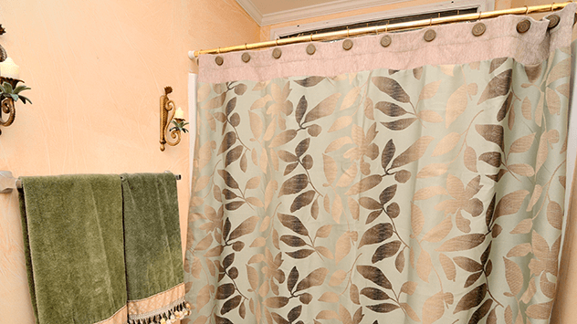 How To Fix A Shower Curtain Rod, Shower Curtain Rod That Doesn T Rust