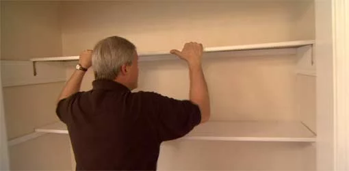How To Install Closet Shelving Today, How To Install Pantry Shelving