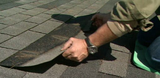 Replacing a roof shingle