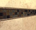 install mosaic tile bathroom