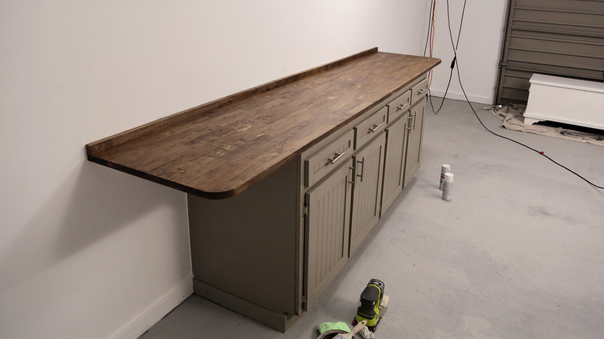 How To Upgrade Your Workbench With Old Cabinets