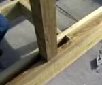 attaching railing post to deck