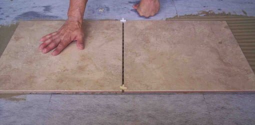Install Tile Over A Wood Suloor, How To Install Porcelain Tile Over Plywood