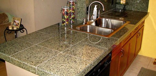Install A Granite Tile Countertop, How To Put Tiles On Countertop