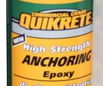 QUIKRETE High Strength Anchoring Epoxy