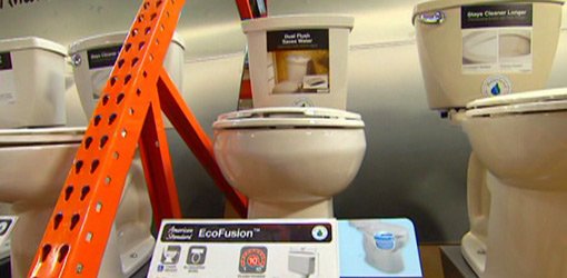 American Standard EcoFusion Dual Flush Toilet
