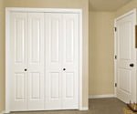 White, interior, frame and panel doors