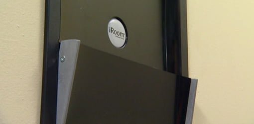 iRoom wall mounted iPad docking station