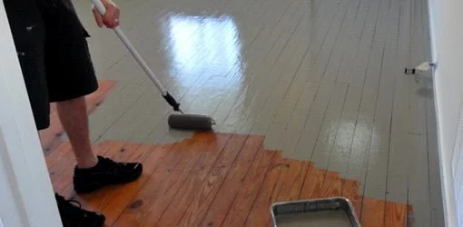 How To Paint Wood Floors, Can You Touch Up Hardwood Floors