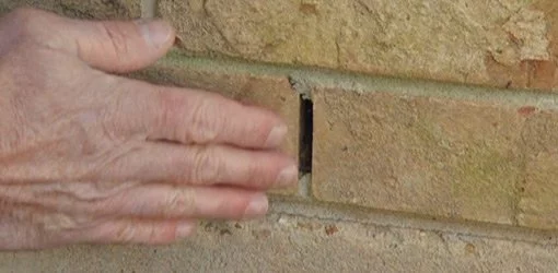Sealing Weep Holes In Brick Walls Today S Homeowner - Fill Small Hole In Brick Wall