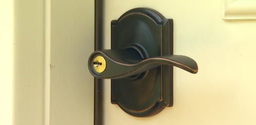 Door Lock with Built-in Alarm