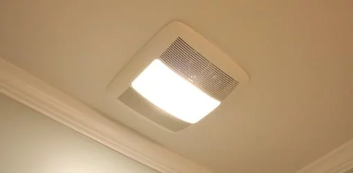 Bathroom Fan Cfm Calculator Today S Homeowner - Installing Bathroom Exhaust Fan On Sloped Ceiling
