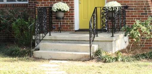 Paint Metal Wrought Iron Handrails, How To Repaint Outdoor Metal Railing