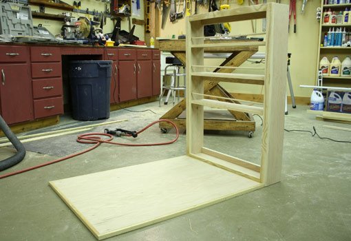 Build A Child S Wall Mounted Folding Desk, Diy Desk That Folds Into Wall