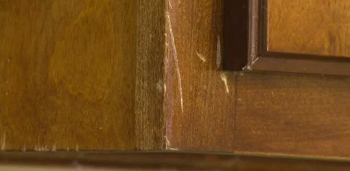 Repair Scratches On Wood Cabinets, How To Fix Scratches In Hardwood Furniture