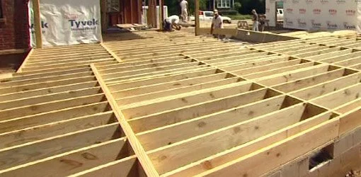 Floor Joist Spans For Home Building, How To Build An Upstairs Floor
