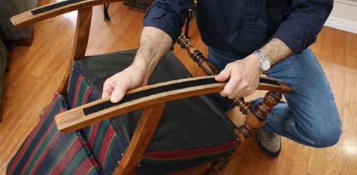 Protect Wood Floors From Rocking Chairs, What To Put On Chair Legs Protect Floor