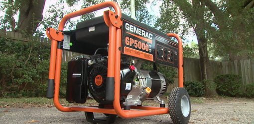 Portable generator.