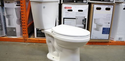 Delta Brevard toilet