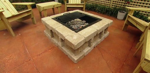 Paver Fire Pit Enhances Outdoor Living, Can You Put A Fire Pit On Top Of Paver Patio