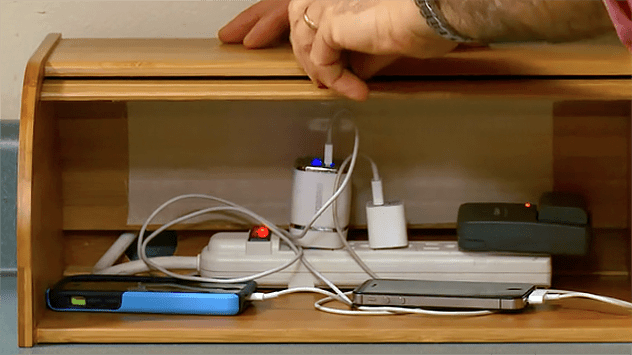 How To Turn A Breadbox Into Charging Station