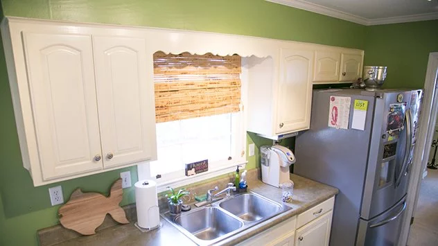 Remove Furr Down Above Kitchen Cabinets, How To Remove A Kitchen Sink Cabinet
