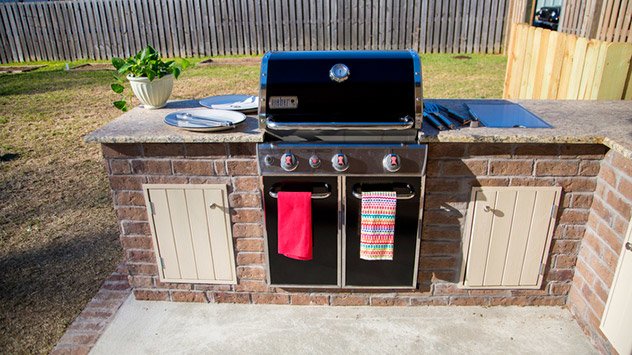 How to Build Cabinets for an Outdoor Kitchen | Today's ...
