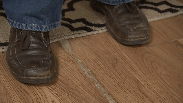 Laminate floor repair
