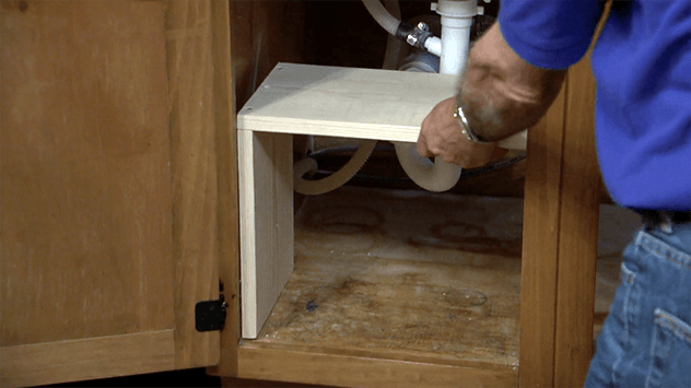 DIY Under Kitchen Sink Storage Ideas