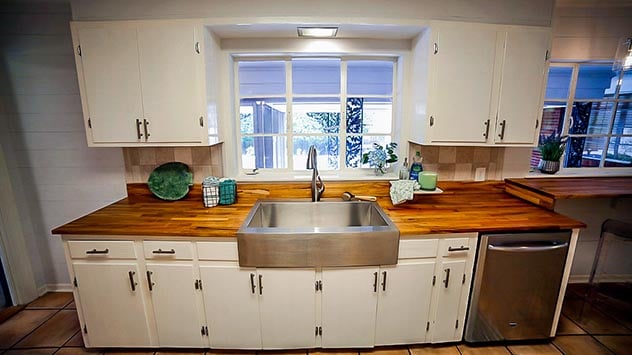 Completing A Kitchen After 20 Years, How To Seal Wood Countertops In Kitchen