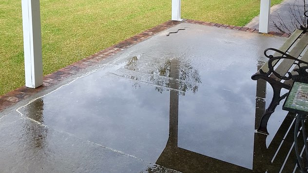 How To Prevent Puddles On Your Porch, How To Fix Standing Water On Patio