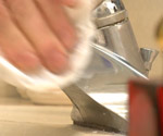 Cleaning Metal with Dryer Sheets