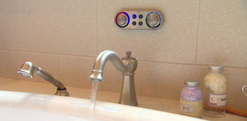 Moen ioDIGITAL tub and shower control