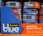 Rolls of ScotchBlue Painter’s Tape for Delicate Surfaces