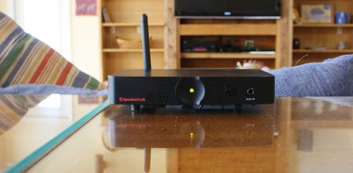 SonicAir wireless transmitter and receiver from SpeakerCraft.
