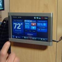 ComfortLink II programmable thermostat from Trane.