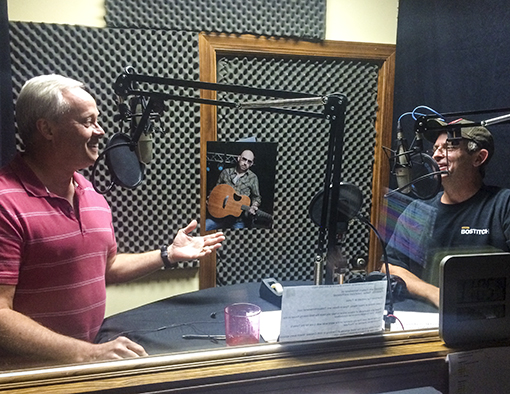 Danny and Allen talk to musician Corey Smith during the Oct. 10, 2015, installment of the Today's Homeowner radio show. 