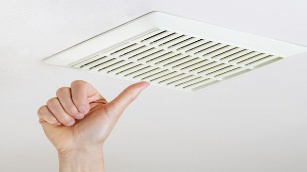 Two Bathroom Exhaust Fans One Roof Vent - Can You Vent Two Bathroom Fans Together