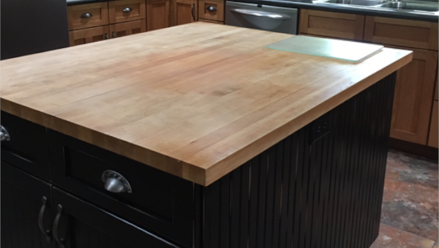 Butcher Block Top Treated With Mineral Oil, How To Finish Butcher Block Countertops With Waterlox