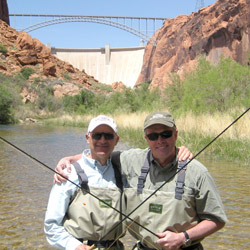 Me and Danny on the Colorado River.