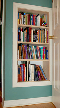 Space Saving Bookcase Today S Homeowner