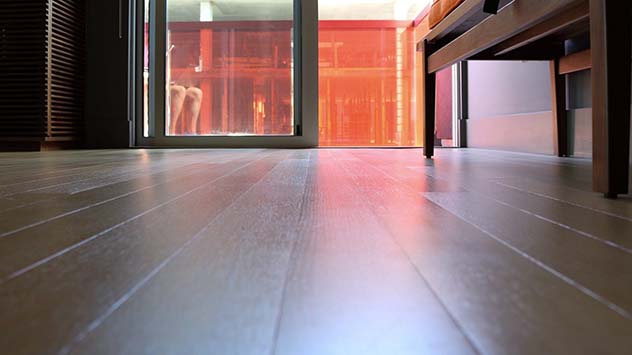 Wood floor closeup