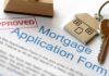 Mortgage Application Form that is stamped with approval
