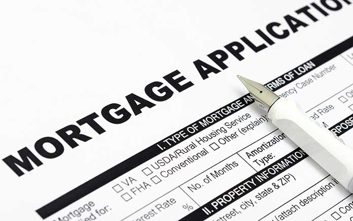 Mortgage application for home finance