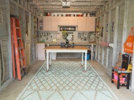 Chelsea Lipford Wolf's workshop after makeover