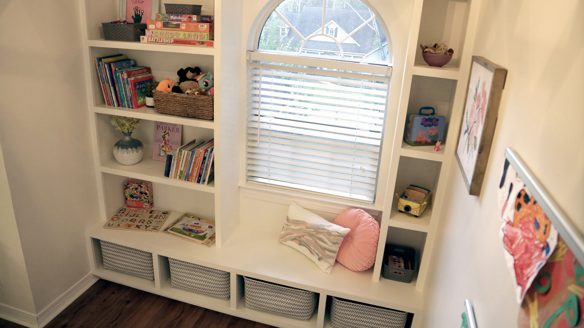 Build A Diy Window Seat With Bookcase, Bookcase With Window Seat Plans