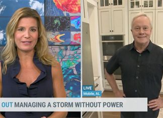 Jen Carfagno discusses hurricane preparation with Danny Lipford, of Today's Homeowner, on The Weather Channel