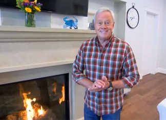 Danny Lipford talks about fireplace safety on The Weather Channel