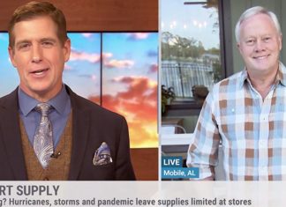 Danny Lipford speaks about covid-related home building material shortages on The Weather Channel