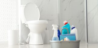 Toilet and cleaning products